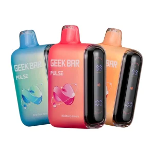 Geek Bar Pulse 15000 Puffs Disposable Vape – Dual Mode, Rechargeable, Full-Screen Display