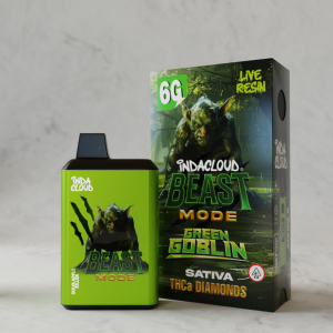 6000mg THCa Disposable Vape – Green Goblin Strain