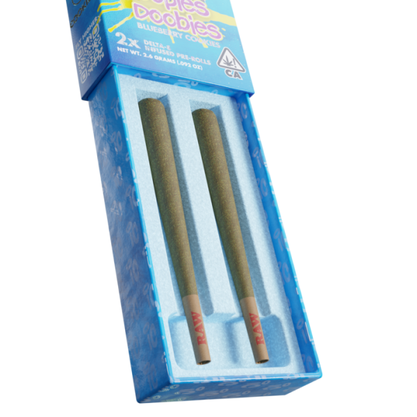 Poopies Doobies Delta 8 Pre-Rolls – 2 x 1.3G Pack