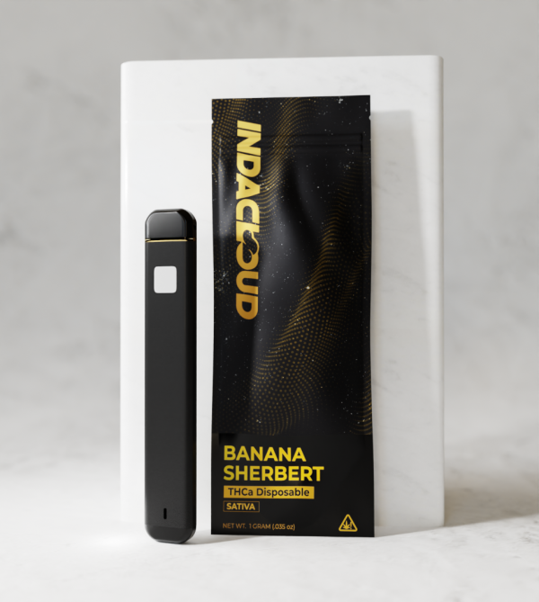 Banana Sherbert THCa Disposable Vape – 1G