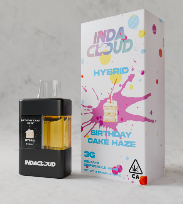 Birthday Cake Haze Delta 8 Disposable Vape Pen – 3G