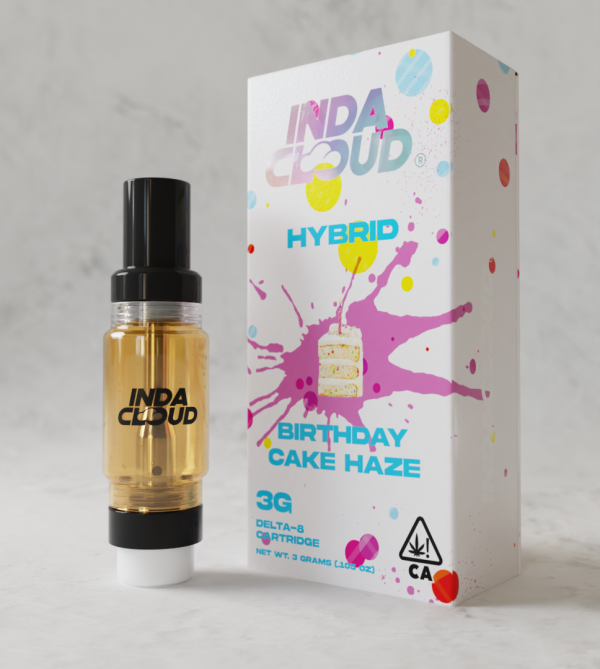 Birthday Cake Haze Delta 8 Vape Cartridge – 3G