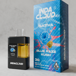 Blue Razz Kush – 3G Delta 8 Disposable Vape Pen