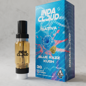 Blue Razz Kush 3G Delta 8 Vape Cartridge – 510 Thread