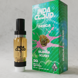 Bubba Kush Delta 8 Vape Cartridge – 3G