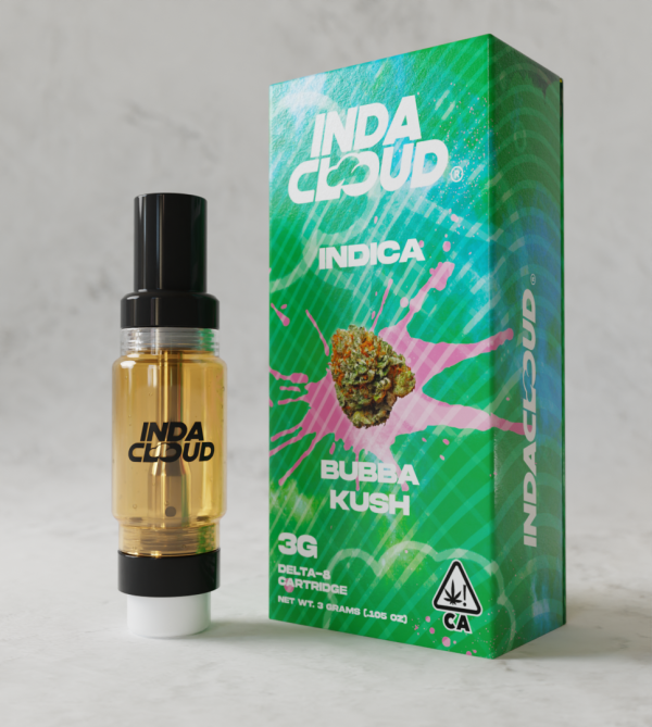 Bubba Kush Delta 8 Vape Cartridge – 3G