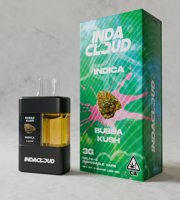 Bubba Kush Delta 8 Disposable Vape Pen – 3G