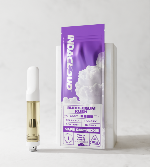 Bubble Gum Kush – 1G THCa Vape Cartridge