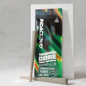 Cheetah Piss – 2 x 1G Diamond Core THCa Pre-Rolls