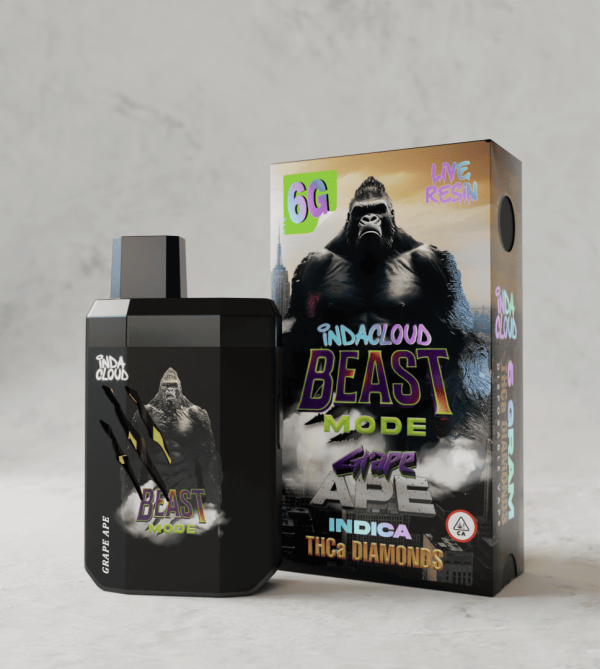 Grape Ape 6G THCa Diamonds Vape – Beast Mode