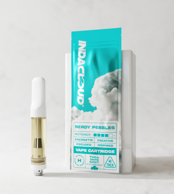 Nerdy Pebbles THCa Vape Cartridge – 1G