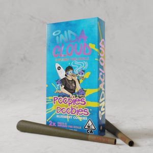 Poopies Doobies – 2 x 1.3G King Size Delta 8 Pre-Rolls