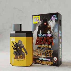 Sour Apple Killer THCa Vape – 6G Disposable